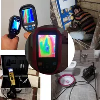 نشت یابی لوله تشخیص ترکیدگی با دستگاه انزلی خمام