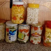 انواع ترشیجات و سبزیجات