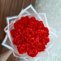دسته گل روبانی|گل مصنوعی|آبادان, |دیوار