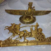 جاکلیدی برنز زیبا و رومیزی فروهر|مجسمه، تندیس، ماکت|ساوه, |دیوار