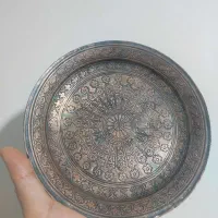 بقشب صفوی لنگاری یزدی تمام قلمزنی موزه ای|کلکسیون اشیاء عتیقه|ساری, |دیوار