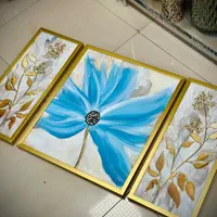 تابلو تکسچر ۳تیکه،تابلو سه تیکه|تابلو، نقاشی، عکس|اراک, |دیوار