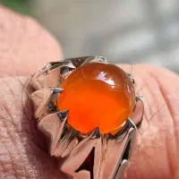 انگشتر عقیق یمنی طبیعی|جواهرات|تهران, سلسبیل شمالی|دیوار