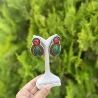 گوشواره جواهردوزی دستساز|بدلیجات|تهران, المهدی|دیوار