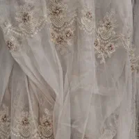 پرده حریر ترک در حد نو|پرده، رانر، رومیزی|تهران, فرزانه|دیوار