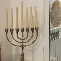 شمعدان منورا عبری یهودی
