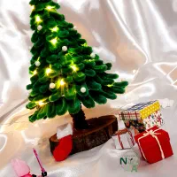 باکس گل و اکسسوری یلدایی ، درختچه کریسمس ،جاسوئیچی|گل مصنوعی|سبزوار, قاضی زاد|دیوار