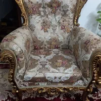 مبل سلطنتی 9نفره بسیار زیبا وسالم|مبلمان خانگی و میز عسلی|الیگودرز, |دیوار