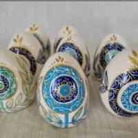 رفع چشم و نظر با  تخم مرغ وروسری سرکتاب