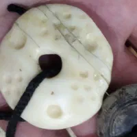 مهره اصل نقش دار