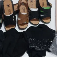 دمپایی و صندل و شال همه به یک قیمت