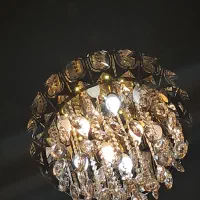 لوستر|لوستر و چراغ آویز|فردوسیه, |دیوار