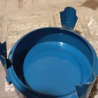 جراغ قدیمیه خوراک پزی سه فتیله|کلکسیون اشیاء عتیقه|سمنان, |دیوار