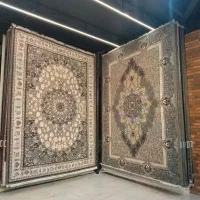 فرش گوهرشاد‌ کد۵۰۰۳۲سبزابی/طرح حوض نقره|فرش|شیراز, لاله|دیوار