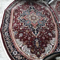 فرش هریس بیضی مارک اطمینان۴متر سایز ۱۵۰×۲/۲۵