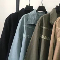 مانتو لینن گلدوزی شده بدون آبرفت و رنگرفت|لباس|اصفهان, کوی امیریه|دیوار
