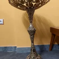 ظرف برنجی پایه دار