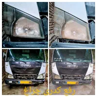 شفاف سازی تخصصی چراغ کدر + پولیش واکس حرفه ای بدنه|خدمات موتور و ماشین|کلاله, |دیوار