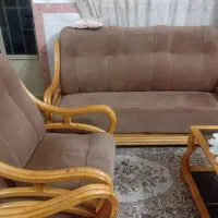 مبل با چوب عالی|مبلمان خانگی و میز عسلی|گرمسار, |دیوار