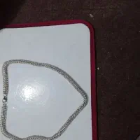 گردنی نقره دست ساز 77گرم عیار999 سفارشی گرمی 500