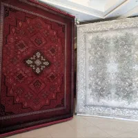 فرش مارال نسکافه ای سبز مدرنیته
