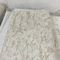 طلایی کاغذ دیواری رگه برجسته کاغذ دیواری