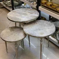 میز عسلی آلمینیومی