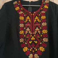 پیراهن بلند مجلسی سنتی|لباس|گنبد کاووس, |دیوار