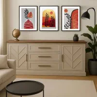 تابلو های مینیمال (چاپ نیست کار دسته)