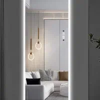 آیینه قدی لایت دار مدرن