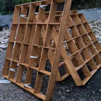 قفسه چوب روس اصل برای مغازه|فروشگاه و مغازه|تالش, هشتپر|دیوار