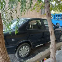 سمند مشکی 82 بیرنگ|خودرو سواری و وانت|الیگودرز, |دیوار