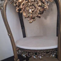 آینه و شمعدان برنزی نگین دار طرح تاج|صنایع دستی و سایر لوازم تزئینی|قدس, شهرقدس|دیوار