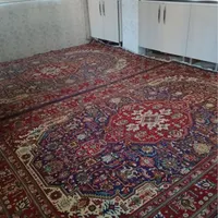دو تخته فرش دستباف ۹متری درحد نو لاکی