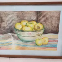 نقاشی مداد رنگی