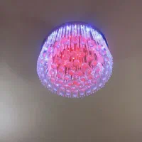 ۲ عدد لوستر کریستالی