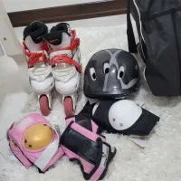 اسکیت برند سبا حرفه ای با تمام تجهیزات تخفیف دارد