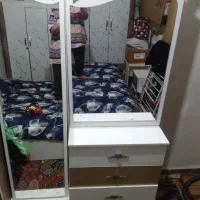 سرویس خواب و میز آرایشی|تخت و سرویس خواب|اهواز, کوی مهدیس|دیوار