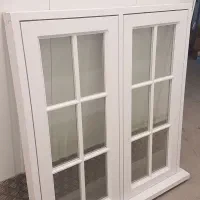 درب ضدسرقت پنجره دوجداره upvc،لمینت مشکی کدT057|مصالح و تجهیزات ساختمان|سرخرود, |دیوار