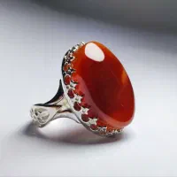 انگشتر عقیق سرخ اصلی|جواهرات|تهران, امیریه|دیوار