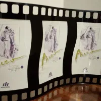 قاب عکس ۳ تایی طرح فیلم|تابلو، نقاشی، عکس|تهران, مجیدیه|دیوار