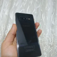 موبایل سامسونگ s10 128g رنگ مشکی با لوازم(a14)