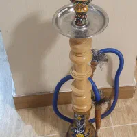 قلیان تنه چوبی