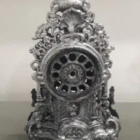 طرح ساعت تزئینی فلز