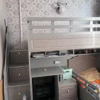تخت دو طبقه جوانان|تخت و سرویس خواب|مشهد, موسوی قوچانی|دیوار