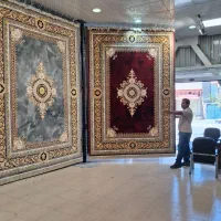 فرش دودی طلاکوب ۱۲۰۰ورساچه جدید|فرش|شیراز, قلات|دیوار
