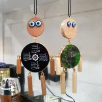 آویز ماشین آدمک چوبی چشم زخم