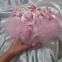 باکس گل شمع دستساز (هدیه شب یلدا)|گل مصنوعی|شیراز, شهرک مفتح|دیوار