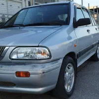 پراید ۱۴۱ نقره ایی متالیک بی رنگ ۸۸