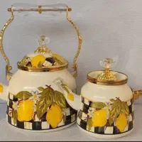 قوری و کتری روهمی خارجی لعابی